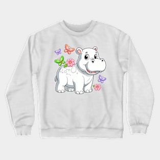 Dear Hippo Crewneck Sweatshirt